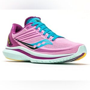 Saucony Pink and Teal Athletic Shoes